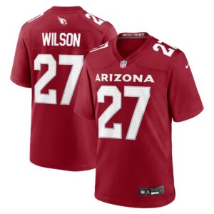 Divaad Wilson Arizona Cardinals Team Game Jersey -  Cardinal