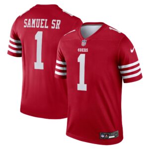 Deebo Samuel Sr San Francisco 49ers Legend Jersey - Scarlet
