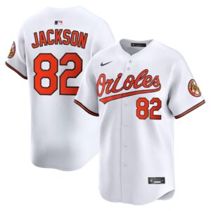 Jeremiah Jackson #82 Baltimore Orioles Vapor Premier Limited Jersey - White