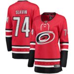 Jaccob Slavin Carolina Hurricanes Women's Home Breakaway Player Jersey - Red