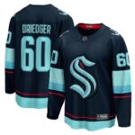 Chris Driedger Seattle Kraken Home Breakaway Player Jersey - Deep Sea Blue