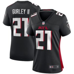 Todd Gurley II Atlanta Falcons Women's Player Game Jersey - Black