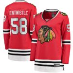 MacKenzie Entwistle Chicago Blackhawks Women's Home Breakaway Player Jersey - Red