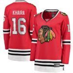 Jujhar Khaira Chicago Blackhawks Women's Breakaway Player Jersey - Red