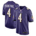 Jason Pierre-Paul Baltimore Ravens  Home Game Player Jersey - Purple
