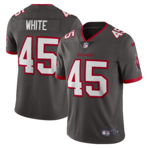 Devin White Tampa Bay Buccaneers Vapor Limited Jersey - Pewter