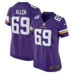 Jared Allen Minnesota Vikings Women's Retired Player Game Jersey - Purple