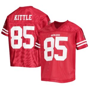 Youth George Kittle Red San Francisco 49ers Replica Jersey