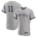 Men's New York Yankees #11 Anthony Volpe  Home Flex Base Player Gary Road Jersey