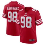 Javon Hargrave San Francisco 49ers Game Player Jersey - Scarlet