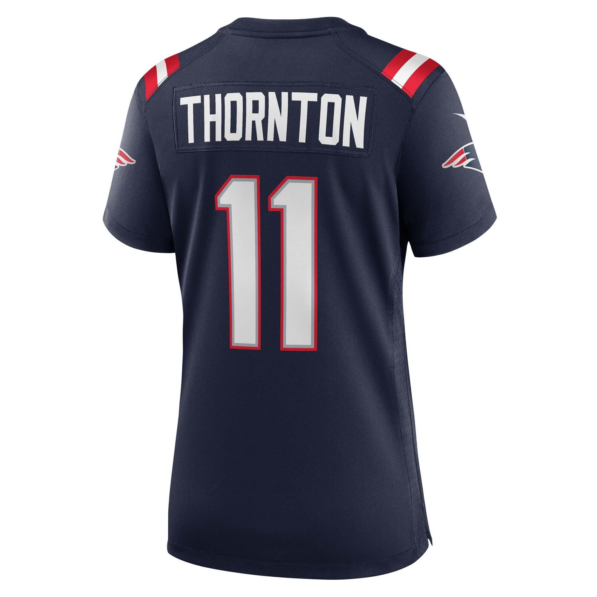 Tyquan Thornton New England Patriots Women's Game Player Jersey - Navy - Image 3