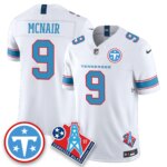 Steve Mcnair #9 Tennessee Titans Vapor F.U.S.E. Limited Jersey -  White