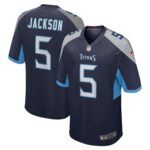 Kearis Jackson Tennessee Titans Team Game Jersey -  Navy