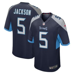 Kearis Jackson Tennessee Titans Team Game Jersey -  Navy