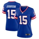 Collin Johnson New York Giants Women's Classic Player Game Jersey - Royal