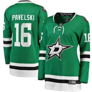 Joe Pavelski Dallas Stars Women's Breakaway Home Player Jersey - Kelly Green