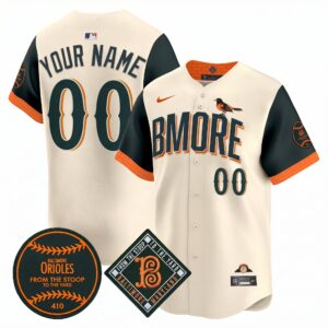 Custom #00 Baltimore Orioles 2026 City Connect Vapor Premier Limited Jersey - All Stitched