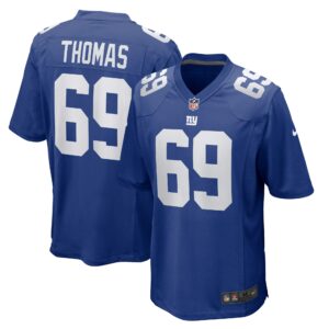 Jaylon Thomas New York Giants Team Game Jersey -  Royal