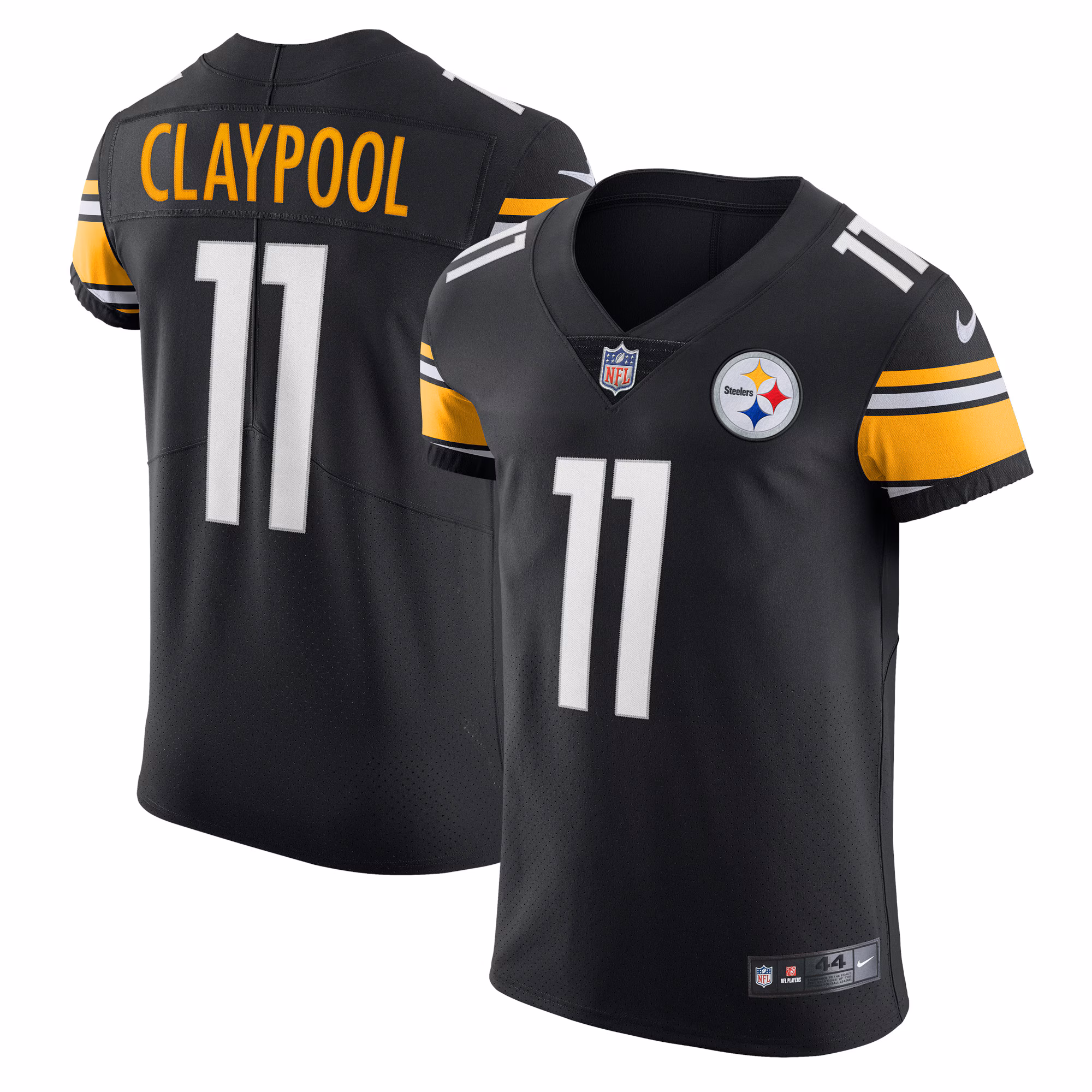 Chase Claypool Pittsburgh Steelers Vapor Elite Player Jersey - Black
