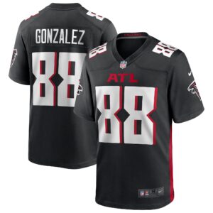 Atlanta Falcons Tony Gonzalez #88 Black Game Retired Player Jersey