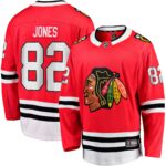 Caleb Jones Chicago Blackhawks Breakaway Player Jersey - Red