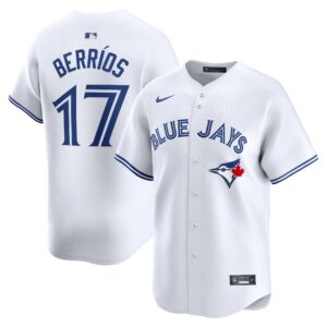 Men's Toronto Blue Jays Jose Berrios  White Home Limited Player Jersey