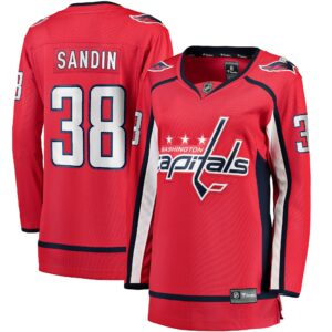 Rasmus Sandin Washington Capitals Women's Home Breakaway Jersey - Red