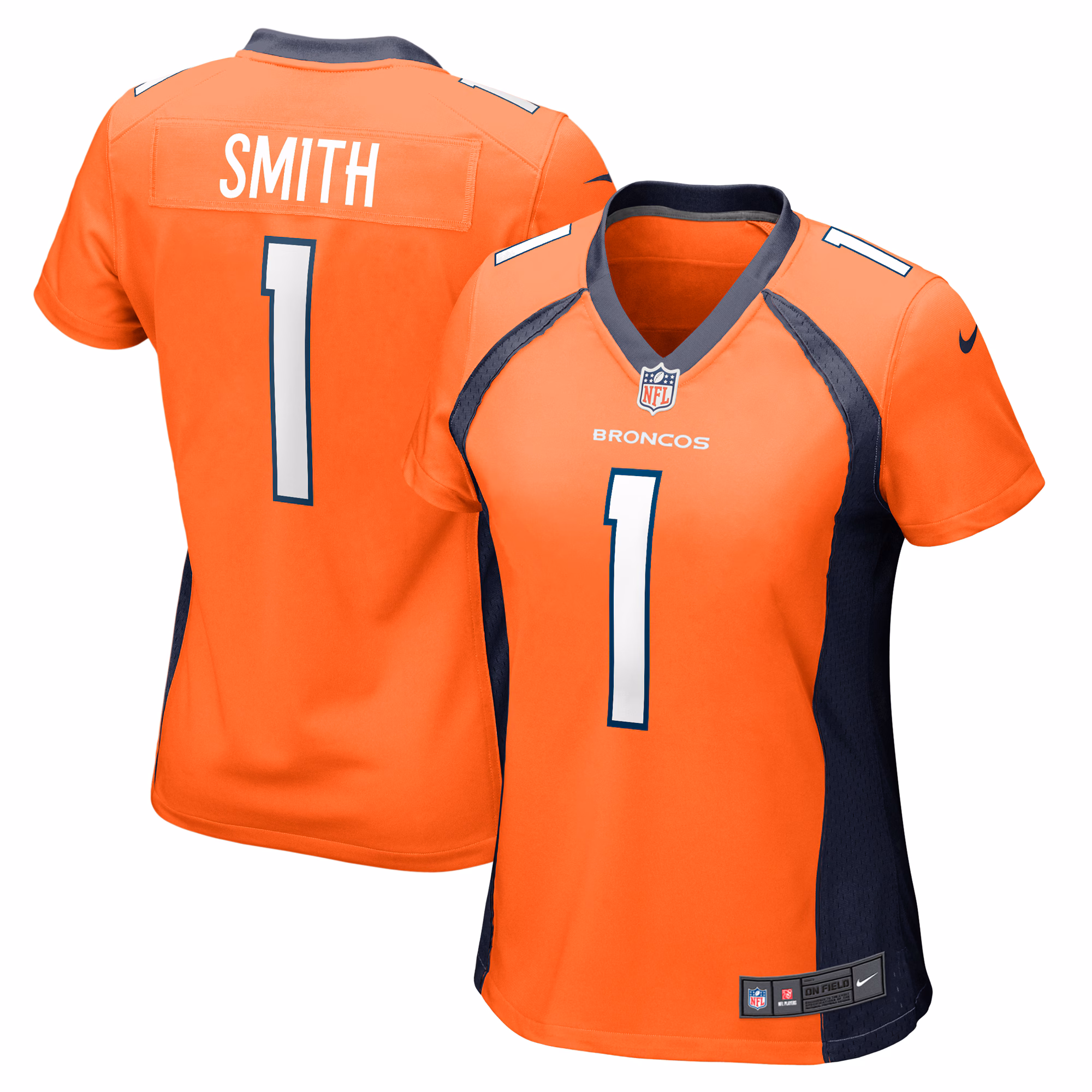 Tremon Smith Denver Broncos Women's Team Game Jersey -  Orange