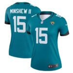 Gardner Minshew II Jacksonville Jaguars  Women's Legend Jersey - Teal