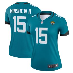 Gardner Minshew II Jacksonville Jaguars  Women's Legend Jersey - Teal