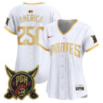 Women's America #250 Pittsburgh Pirates 2026 City Connect Vapor Premier Limited Jersey - White