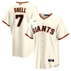 Men's San Francisco Giants Blake Snell  Cream Home Replica Jersey