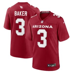 Budda Baker Arizona Cardinals  Game Player Jersey - Cardinal