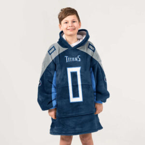 Kid C.R 0 Tennessee Football Unisex Blanket Hoodie