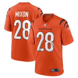 Joe Mixon Cincinnati Bengals  Game Jersey - Orange