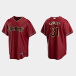 Men's Arizona Diamondbacks #31 Ian Kennedy Red Alternate Jersey