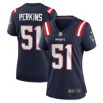 Ronnie Perkins New England Patriots Women's Game Jersey - Navy