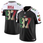 Nick Bosa # 97 San Francisco 49ers Mexico Vapor Limited Jersey V4 - All Stitched