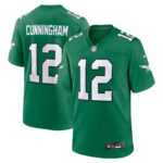 Randall Cunningham Philadelphia Eagles  Alternate Retired Player Game Jersey - Kelly Green
