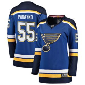 Colton Parayko St.Louis Blues Women's Home Premier Breakaway Player Jersey - Blue