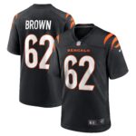 Ben Brown Cincinnati Bengals  Game Player Jersey - Black
