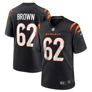 Ben Brown Cincinnati Bengals  Game Player Jersey - Black
