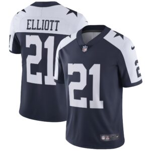 Ezekiel Elliott Dallas Cowboys  Alternate Vapor Limited Jersey - Navy