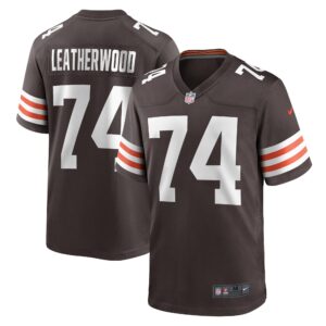 Alex Leatherwood Cleveland Browns Team Game Jersey -  Brown