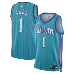 Unisex Charlotte Hornets LaMelo Ball  Teal 2023/24 Swingman Replica Jersey - Classic Edition