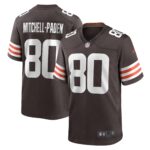 Zaire Mitchell-Paden Cleveland Browns  Game Player Jersey - Brown