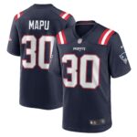 Marte Mapu New England Patriots Team Game Jersey -  Navy