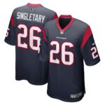 Devin Singletary Houston Texans  Team Game Jersey - Navy