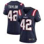 J.J. Taylor New England Patriots Women's Team Game Jersey - Navy