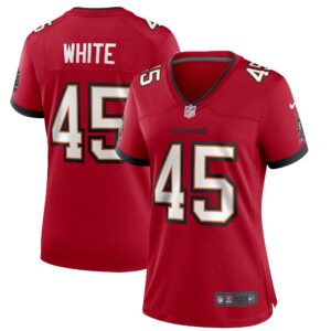 Devin White Tampa Bay Buccaneers Women's Game Player Jersey - Red